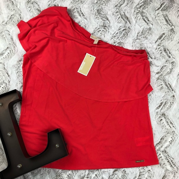 Michael Kors Tops - Michael Kors One Shoulder Blouse